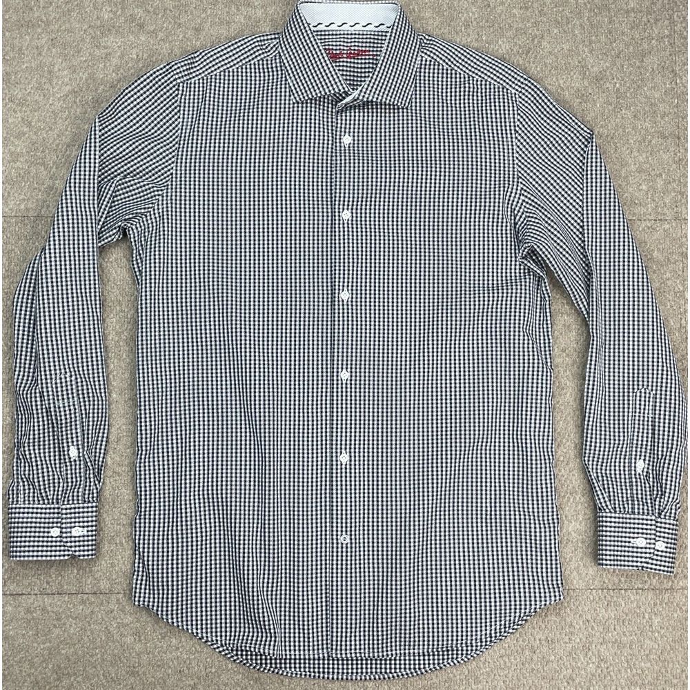 Robert Graham Men's Button Up Long Sleeve Casual Shirt Size M/L